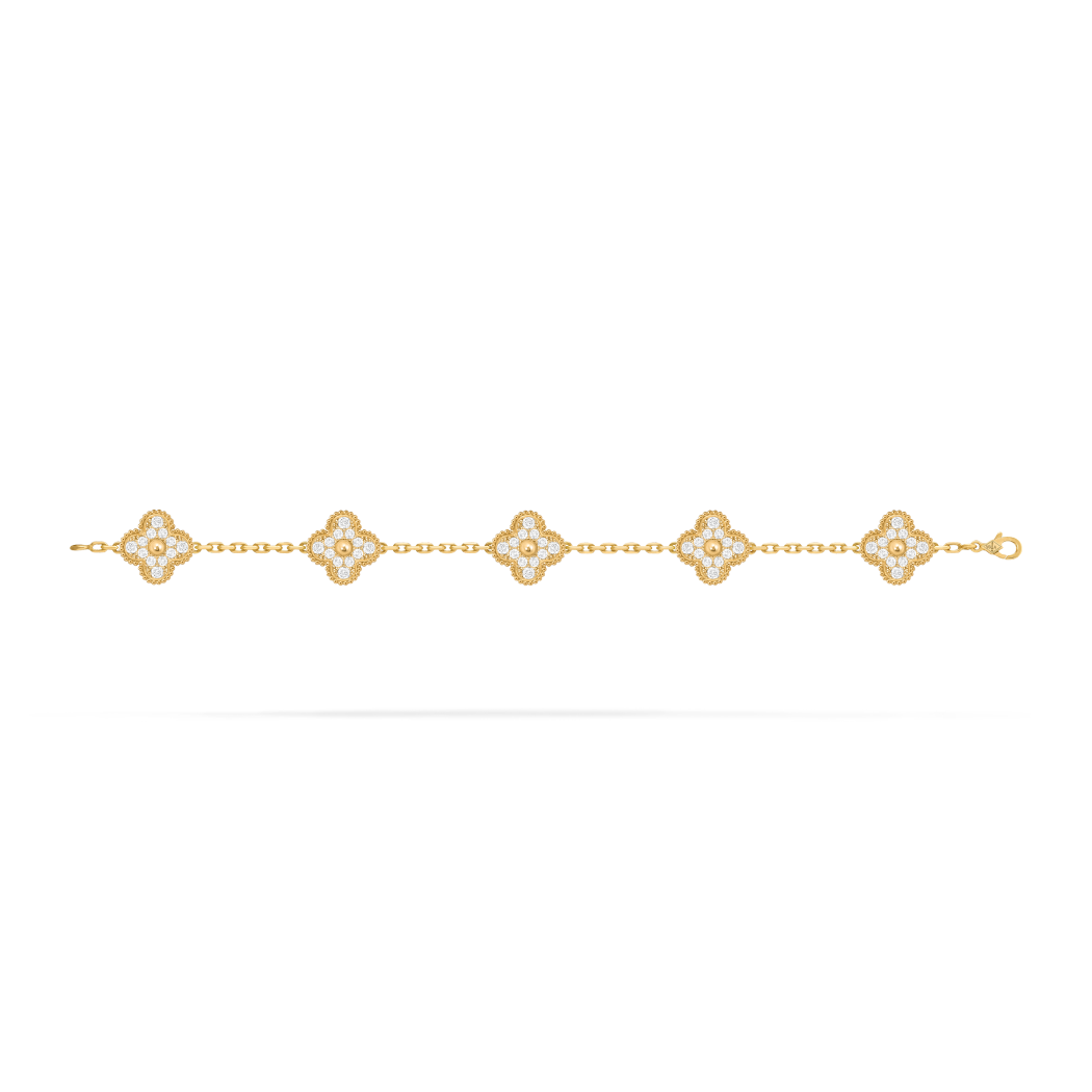 Bracelet Trèfle Précieux