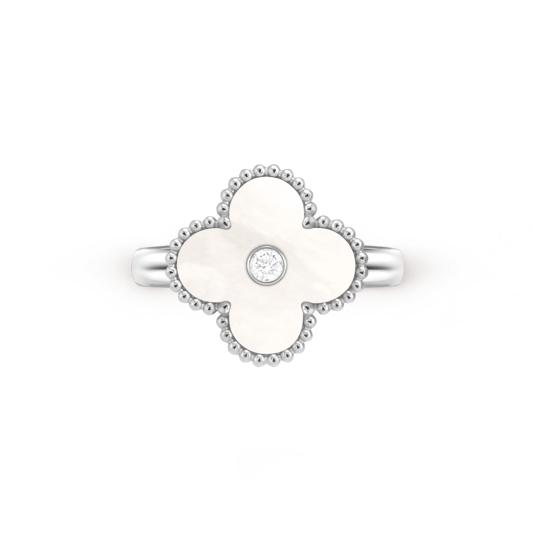 Bague Trèfle Précieux