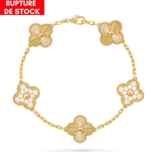 Bracelet Trèfle Précieux