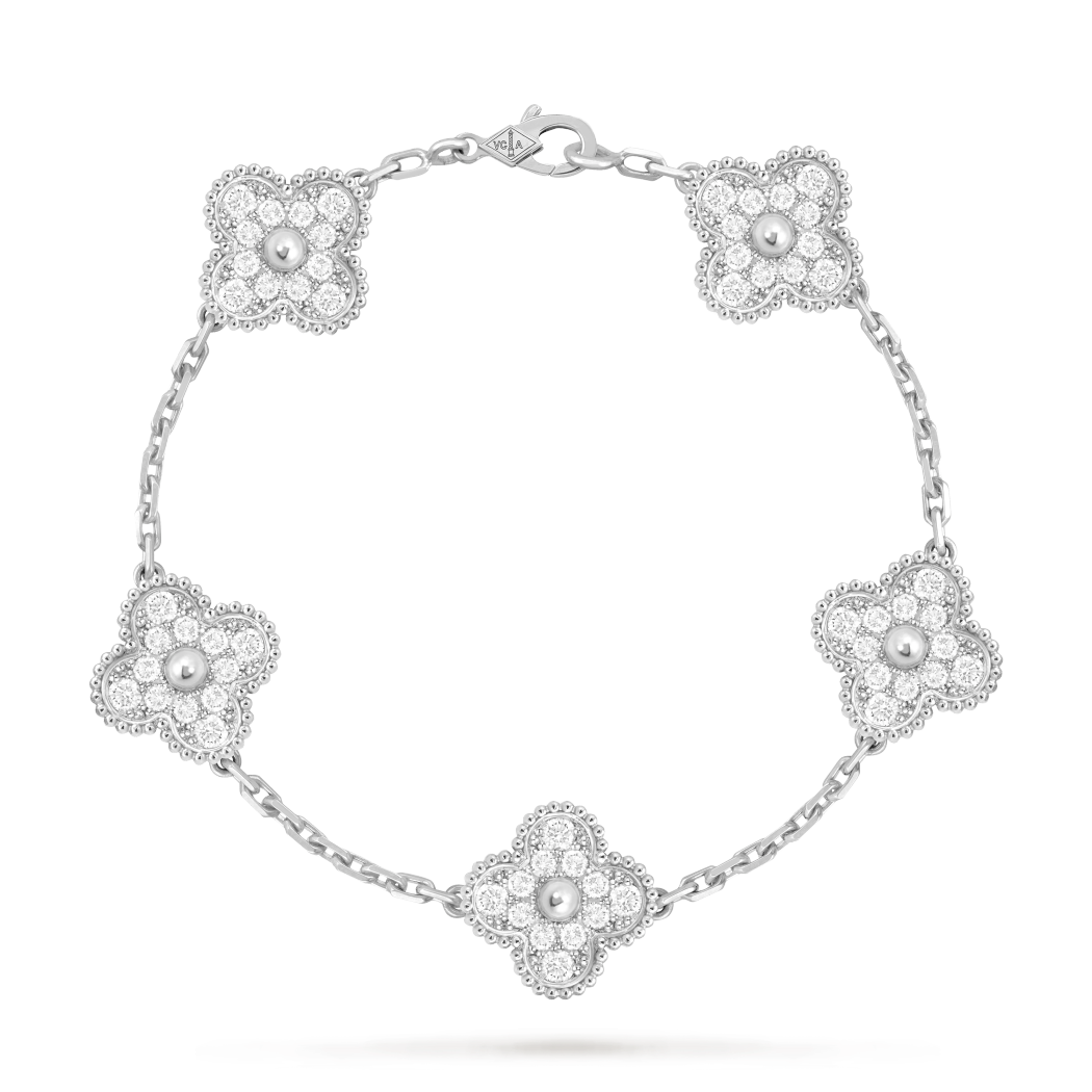 Bracelet Trèfle Précieux