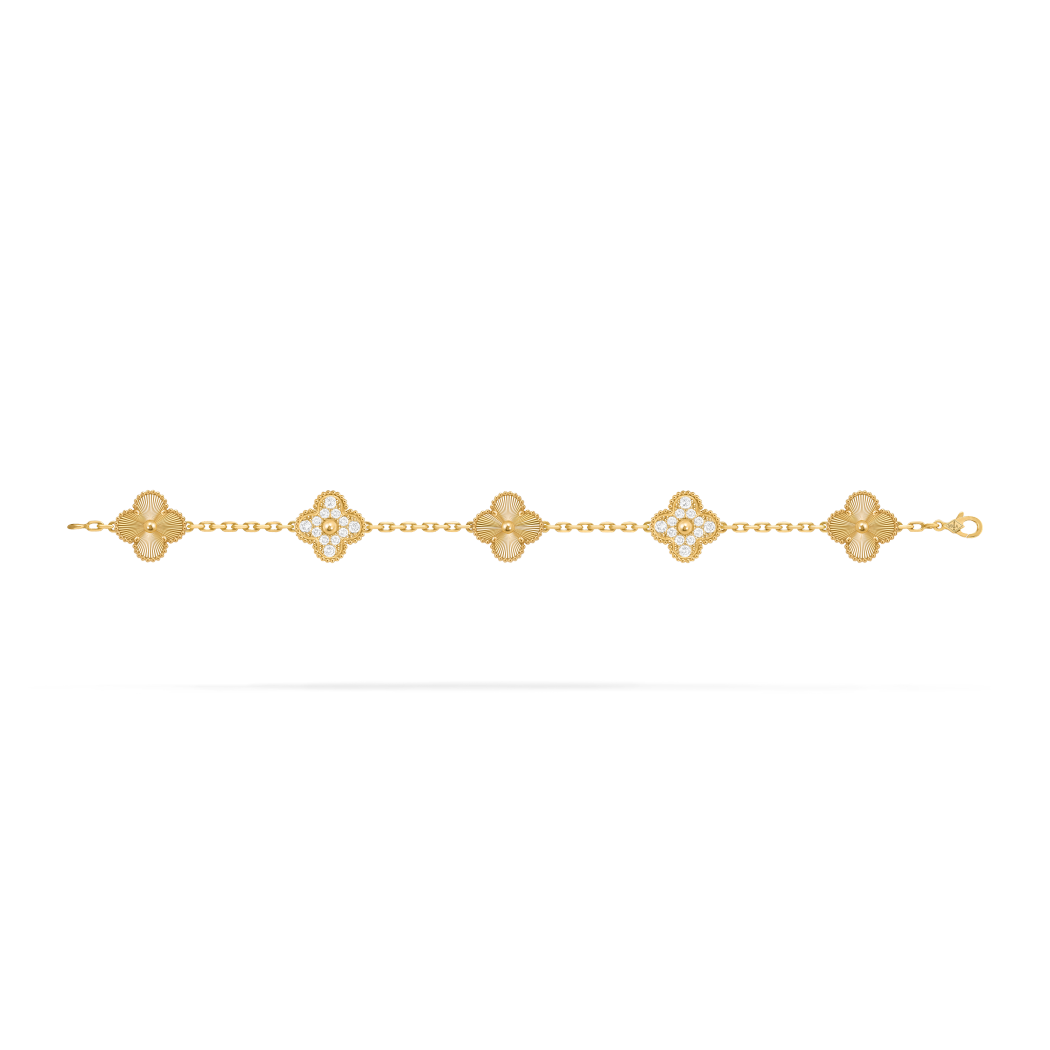 Bracelet Trèfle Précieux