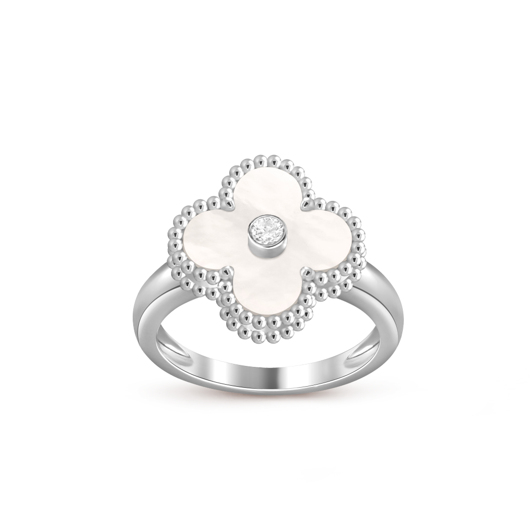 Bague Trèfle Précieux