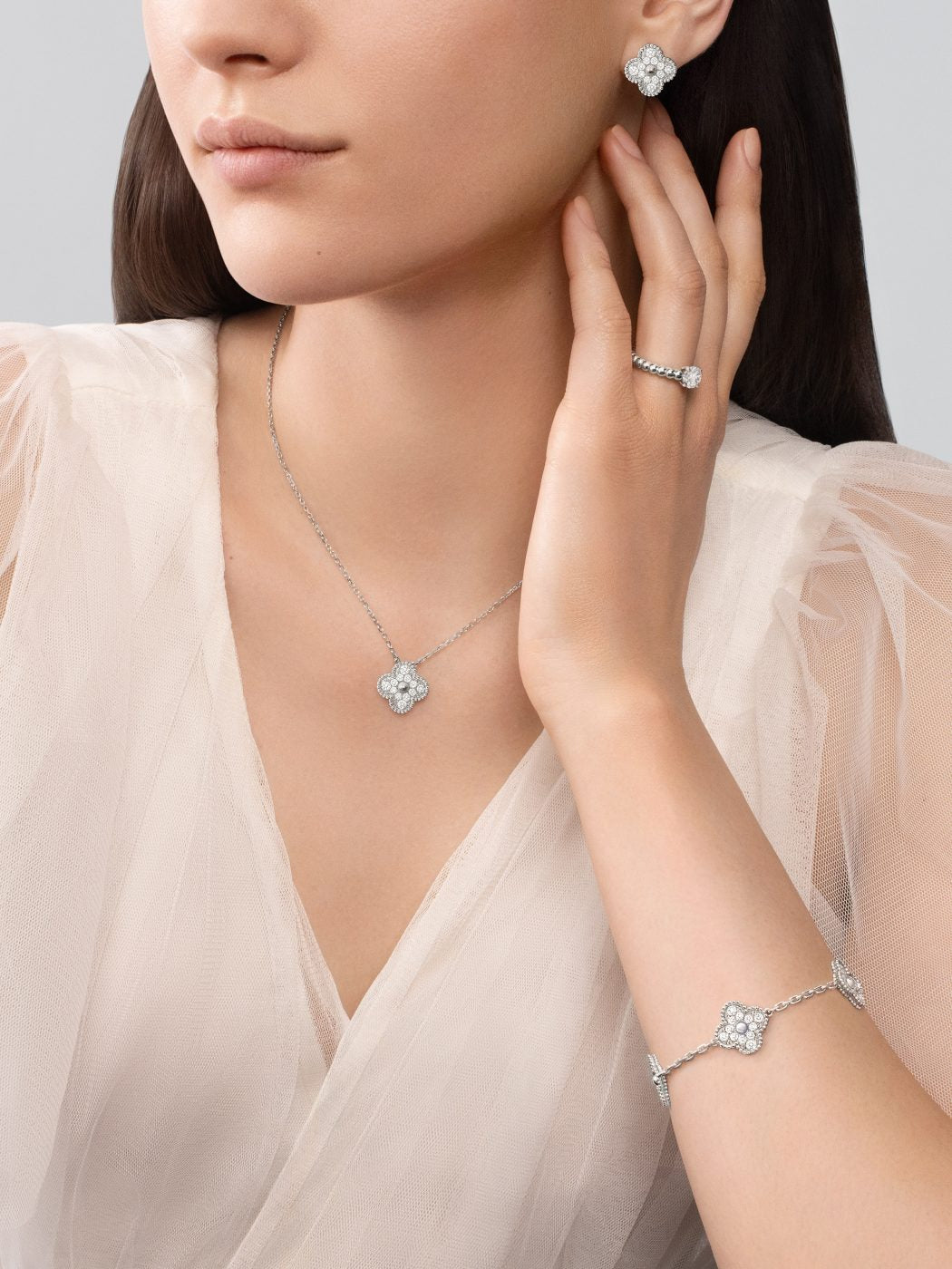 Bracelet Trèfle Précieux